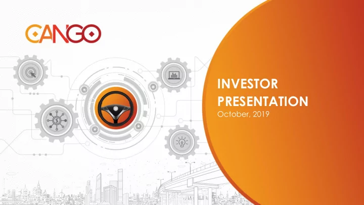 investor presentation