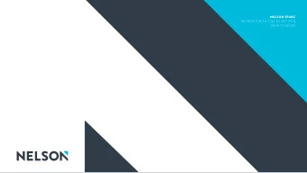 NELSON SPARC  WORKING WITH YOU TO GET YOU  BACK TO WORK  We are an integrated  architecture,