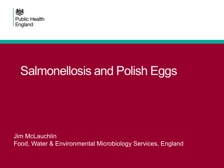 salmonellosis and polish eggs
