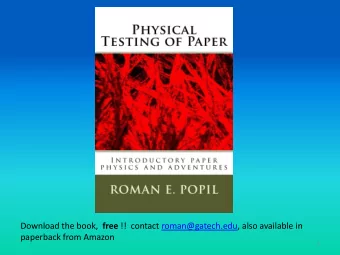 Download the book, free !!  contact roman@gatech.edu, also available in  paperback from Amazon  1