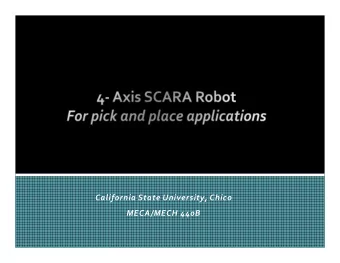 California State University, Chico  MECA/MECH 440B