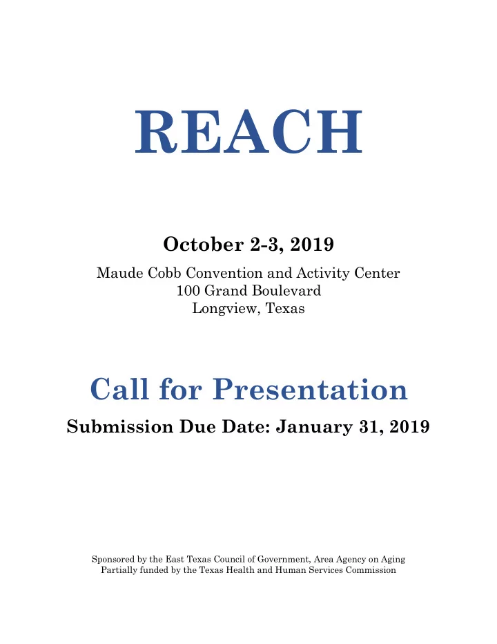 reach