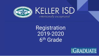 Registration  2019-2020 6 th Grade  TMS Leadership Team  Principal - Charley Erwin  Assistant