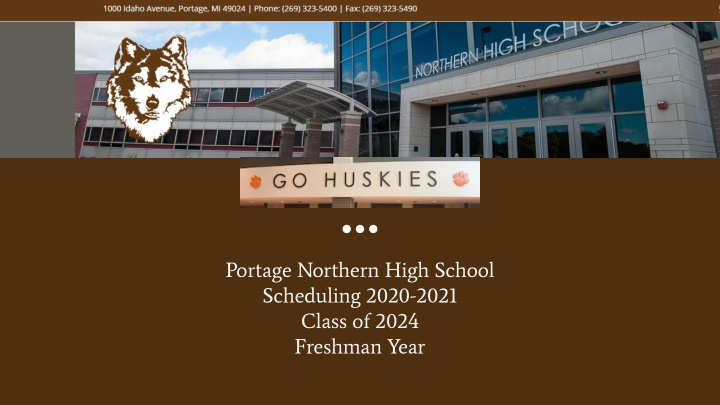 portage northern high school scheduling 2020 2021 class