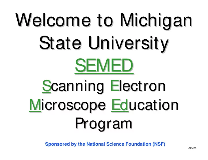 welcome to michigan welcome to michigan state university