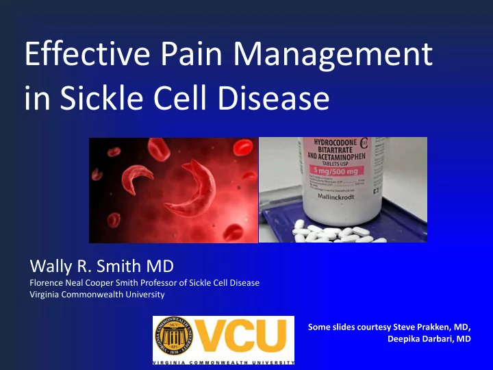 effective pain management