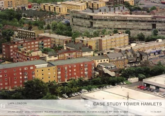 CASE STUDY TOWER HAMLETS  LAPA LONDON DOUNIA JENDLY   JOO FERNANDES   PHILIPPE LEFORT   MARKUS