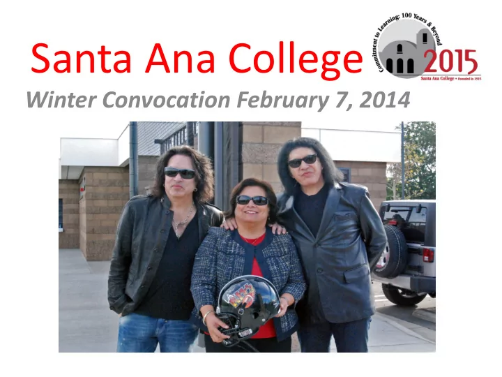 santa ana college