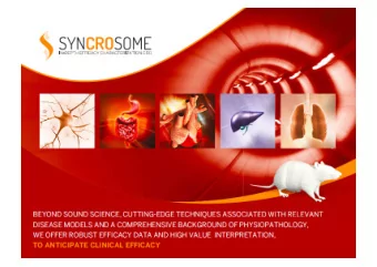 CONTENTS          The bottleneck in Drug Discovery    3