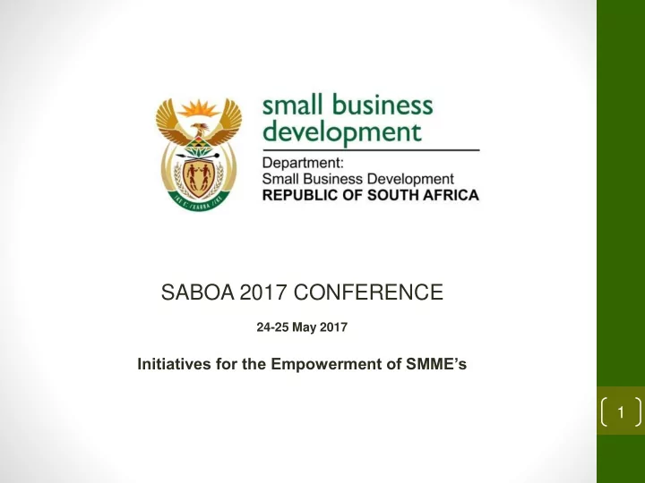 saboa 2017 conference