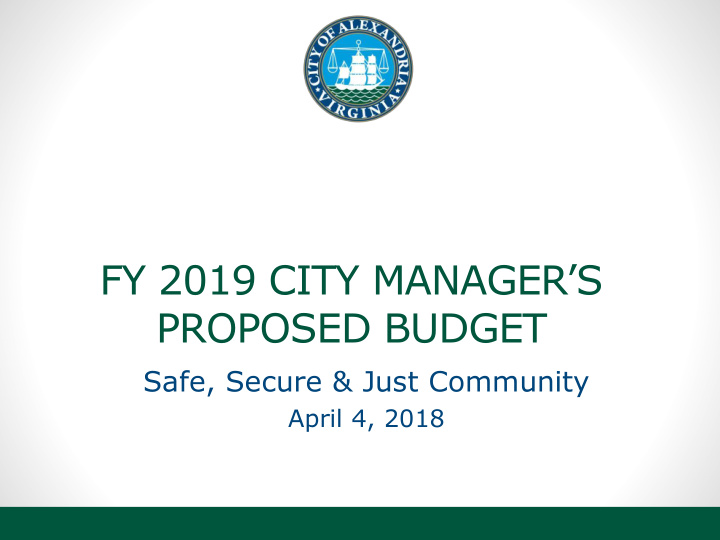 fy 2019 city manager s