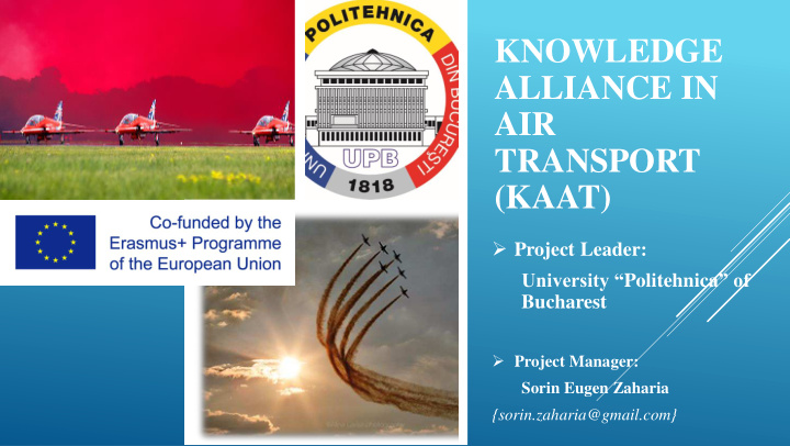 knowledge alliance in air