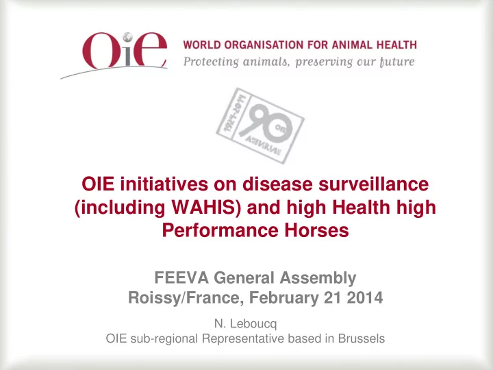feeva general assembly roissy france february 21 2014 n