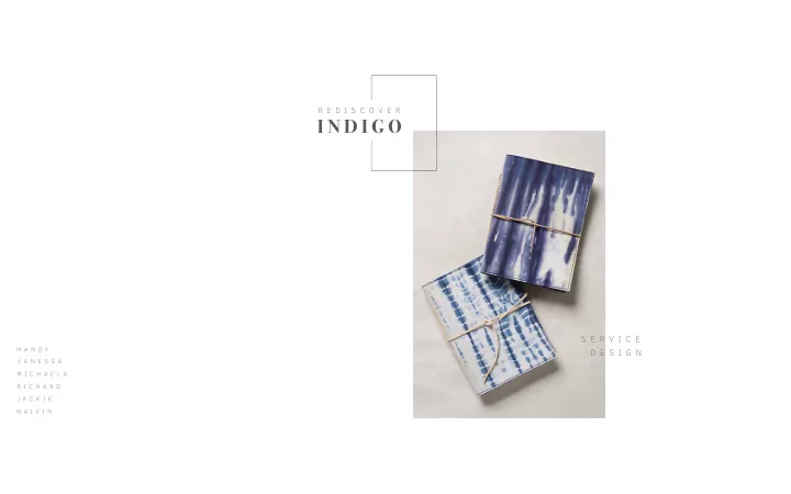 i n d i g o