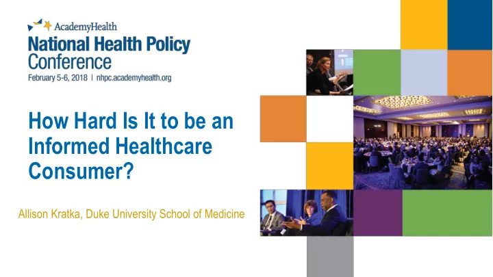 informed healthcare