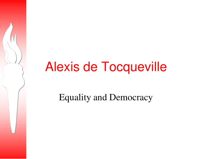 alexis de tocqueville