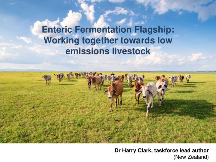 emissions livestock