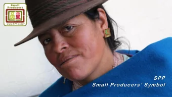 SPP Small Producers  Symbol  What is SPP?  Alexa  PermacultureFamilyTour.com  FRANCE  Carmen