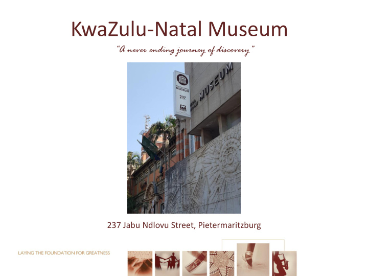 kwazulu natal museum