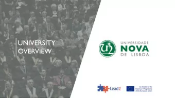 UNIVERSITY  OVERVIEW NOVA as a meeting place for the world:  a forum for dialogue of civilizations