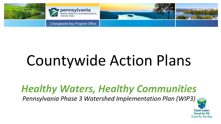 countywide action plans