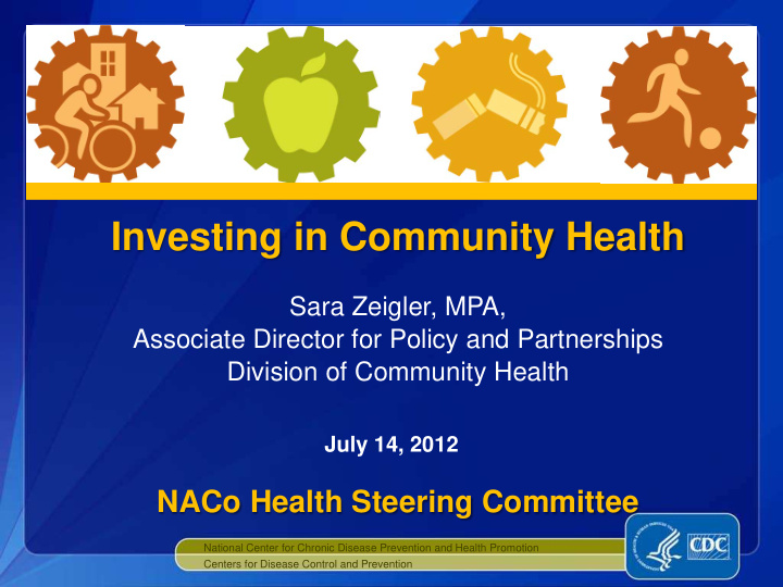 investing in community health