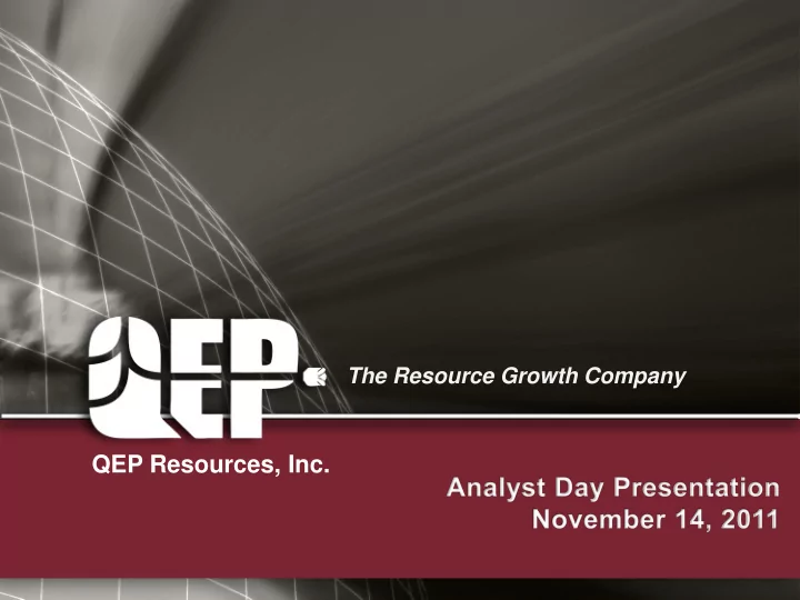 qep resources inc