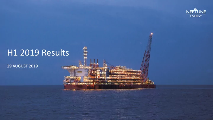 h1 2019 results