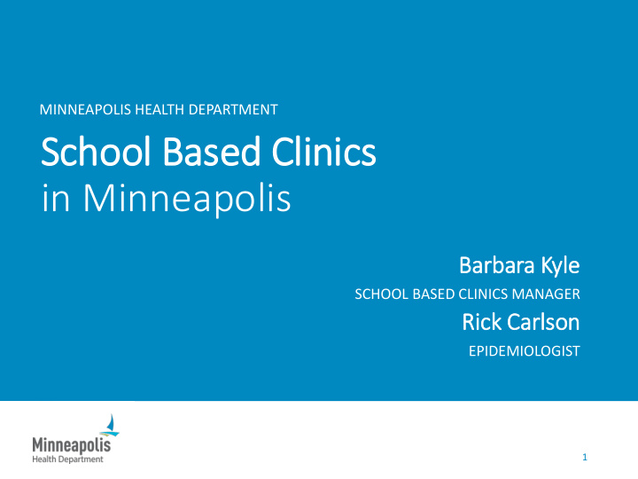 school ool b based ed clinics in minneapolis