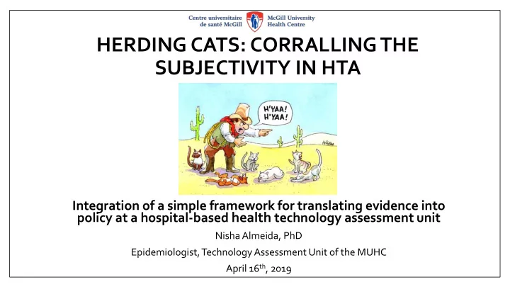 herding cats corralling the