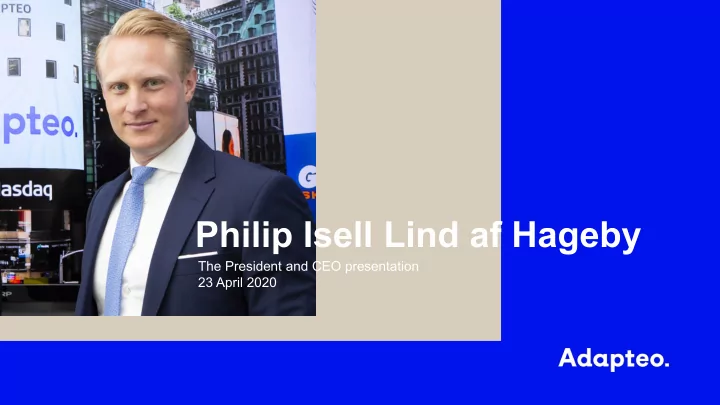 philip isell lind af hageby
