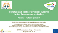 benefits and costs of livestock systems