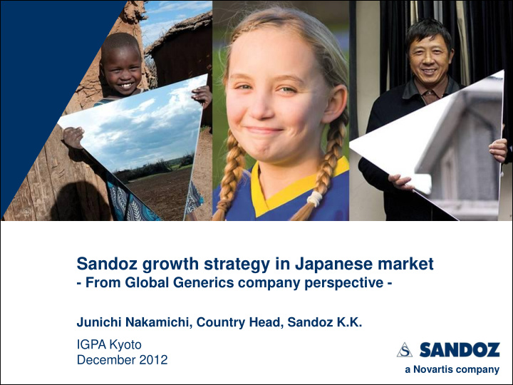 sandoz growth strategy in japanese market