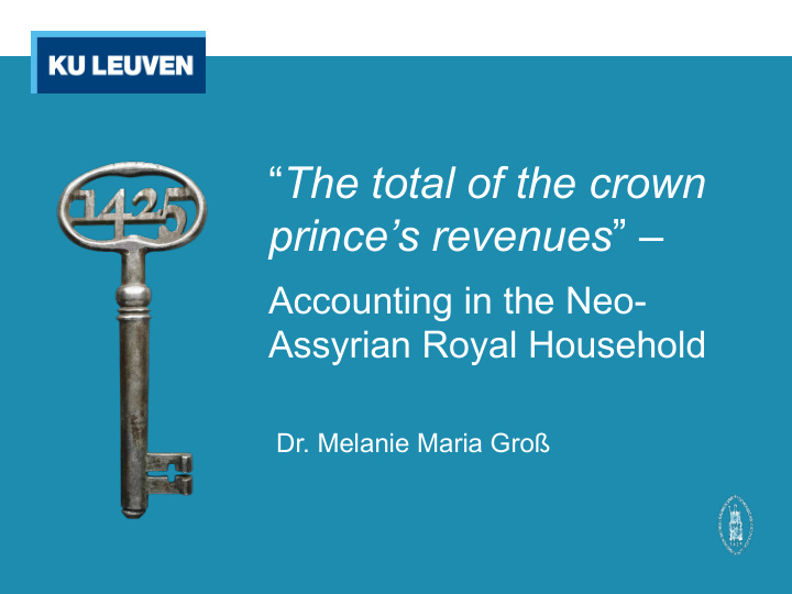 the total of the crown prince s revenues