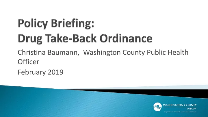 february 2019 unused prescription drugs can lead to abuse