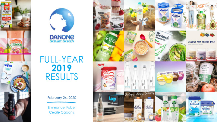 full year 2019 results