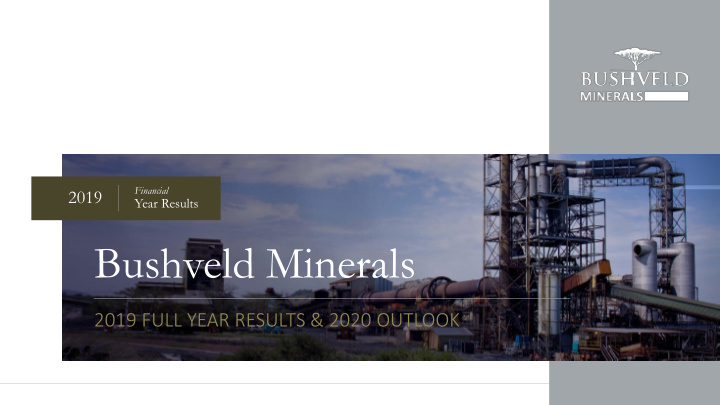 bushveld minerals