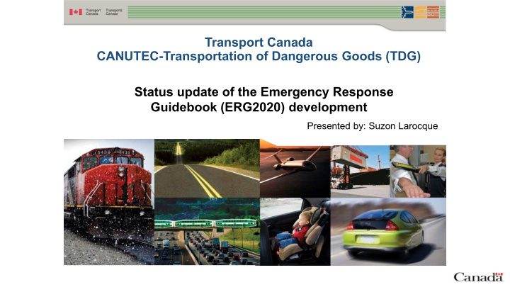 transport canada canutec transportation of dangerous