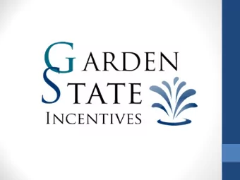 Grow NJ Tax Credits  Presented by  Mike McCann  Principal  Garden State  Incentives  Garden