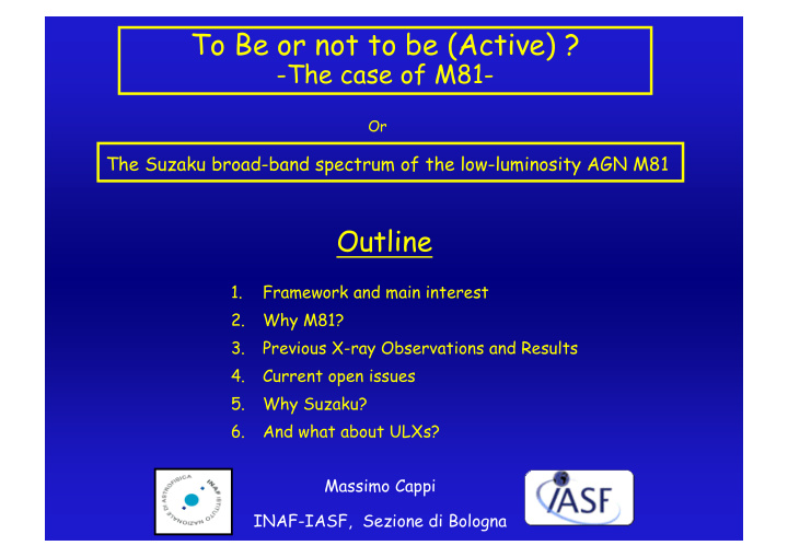 to be or not to be active