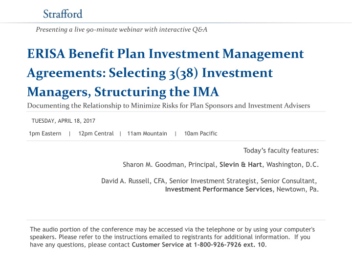 managers structuring the ima