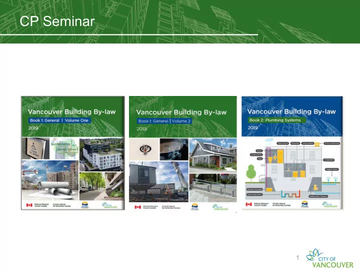 cp seminar