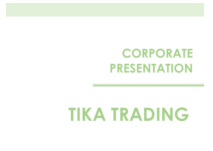 tika trading