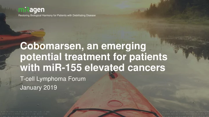 potential treatment for patients
