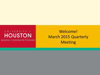 Welcome!  March 2015 Quarterly  Meeting  Updates  FAQ  FAMIS Friday Instructor-Led  Training --