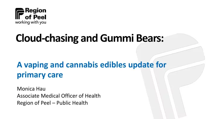 cloud chasing and gummi bears