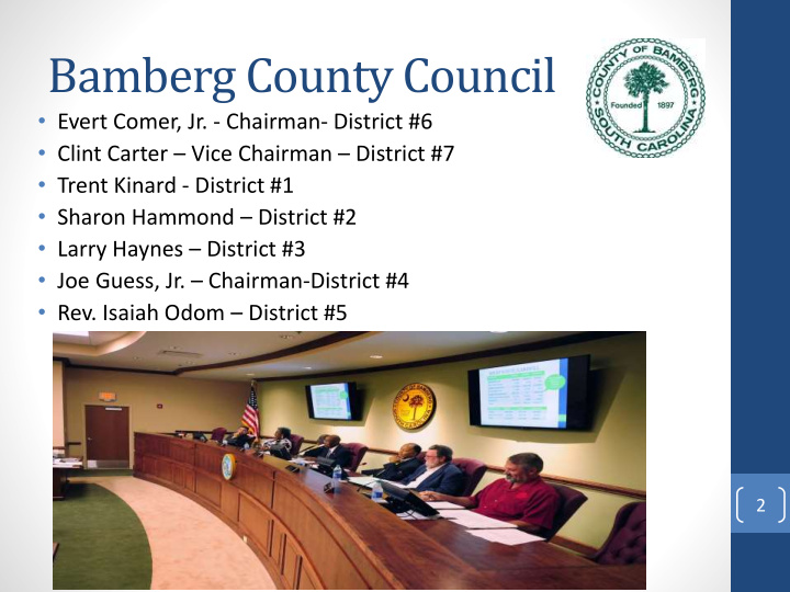 bamberg county council