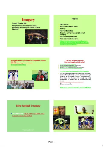 Imagery  Yannis Theodorakis  Definitions  Imagination is more important than  What the