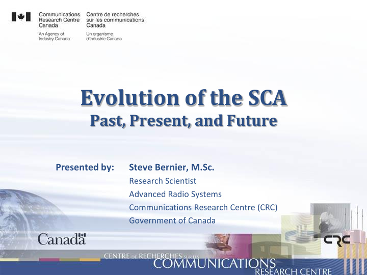evolution of the sca