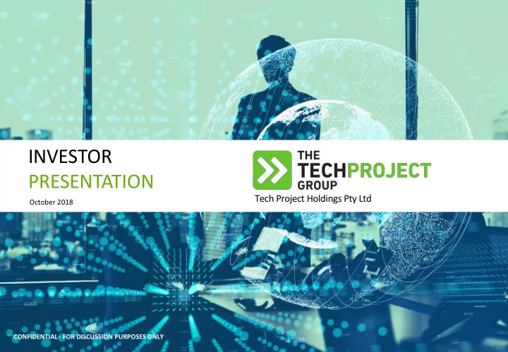 investor presentation
